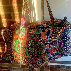 Vera Bradley duffel bag